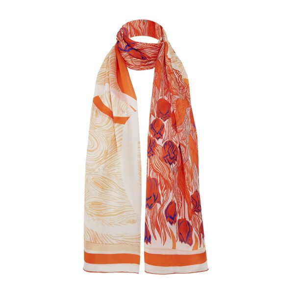 Tulip Orange-shawl